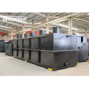 Quality Integrated Wastewater Treatment Tank Stable Performance Easy To Operate wholesale