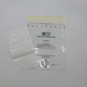 China Lab Biohazard Self-Adhesive Autoclave Specimen LDPE Bags on sale