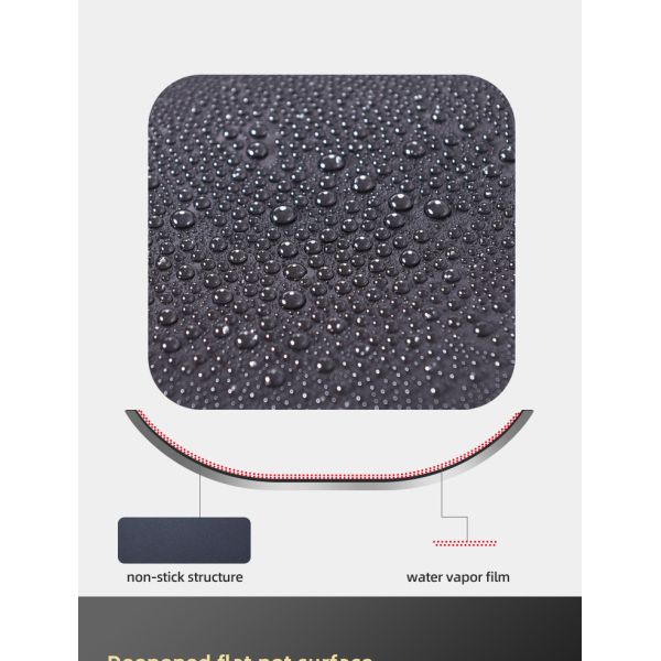 OEM/ODM Kitchen Cooking Pan Cookware Induction Bottom Carbon Steel Nonstick Fry Pan