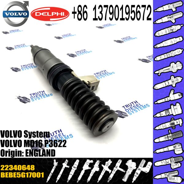 New Diesel Fuel Injector 22340648 for VOL BEBE5G17001 22340648 MD16