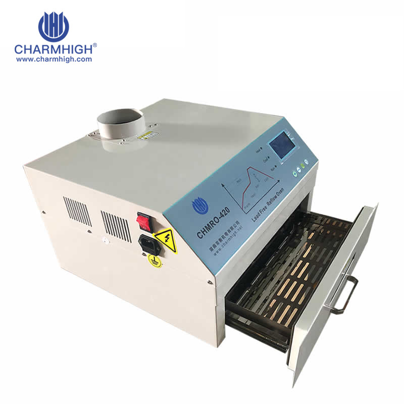 Mini High Temperature DIY Solder Reflow Oven Iron Double Ball Bearing Fan
