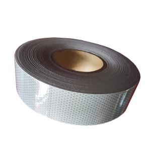 Auto Yellow And Silver Reflective Conspicuity Tape , High Intensity Grade