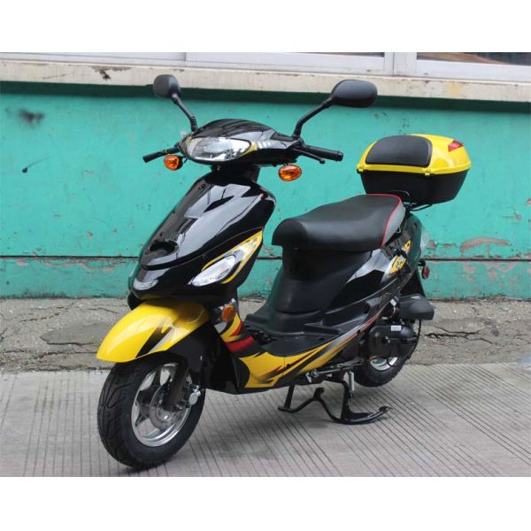 50CC Single Cylinder 4 Stroke Mini Bike Scooter With Large Trunk