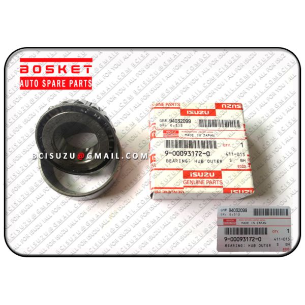 9-00093172-0 Isuzu NPR Parts Nkr55 4JB1 Front Hub Outter Bearing 32207