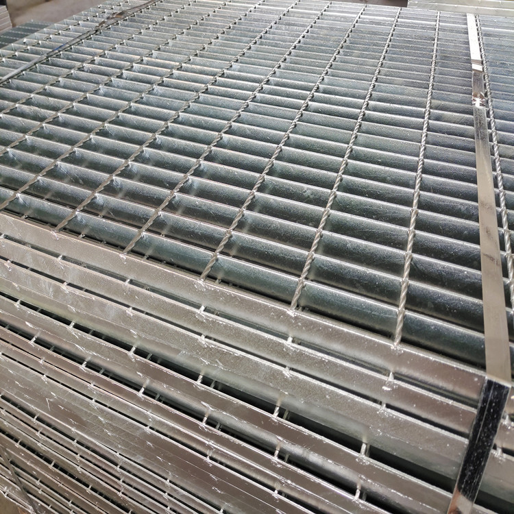 Petroleum Platform Industrial Steel Grating Walking Channel Galvanized