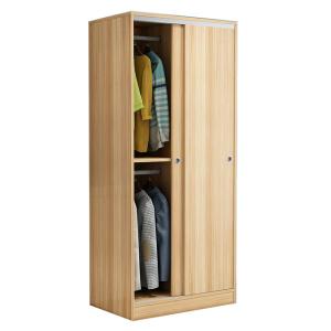 Quality Laminated Particle Board Wardrobe Cabinets White Sliding Door Wardrobe wholesale
