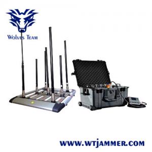 Multi - Band Mobile Phone Portable Signal Jammer Walky - Talky  Output Power Selectable