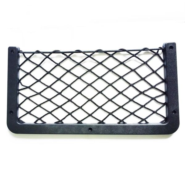 Bus Coach Seat Back Storage Bag Organizer Plastic Magazine Net for Universal Vehicle