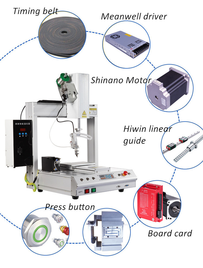 Safe and Environmentally Friendly Automatic Soldering Machine with Cleaning Function 0