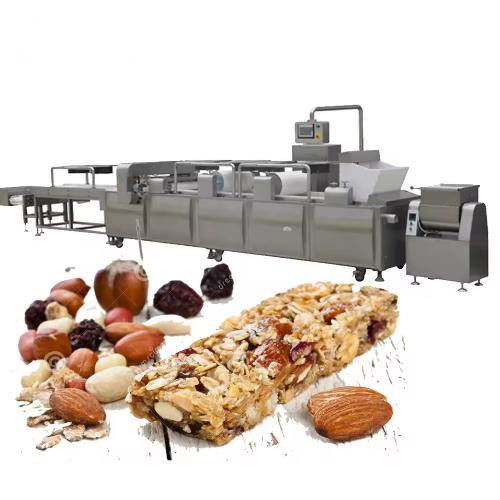 Oatmeal bar , peanut brittle , grain bar machine