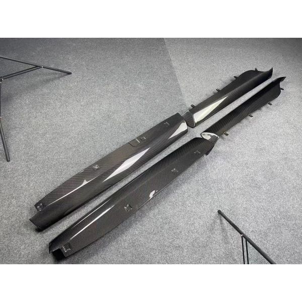 For McLaren 540C 570S Body Kit 540C 570S Upgraded GT4 Style Front Bumper Spoiler Side Skirt 540C 570S Body Kit