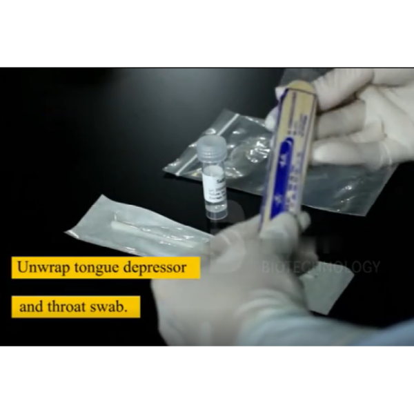 3ml Storage Liquid Virus Antibody Test Kit Covid -19 Wipe Throat Sample Tube Set
