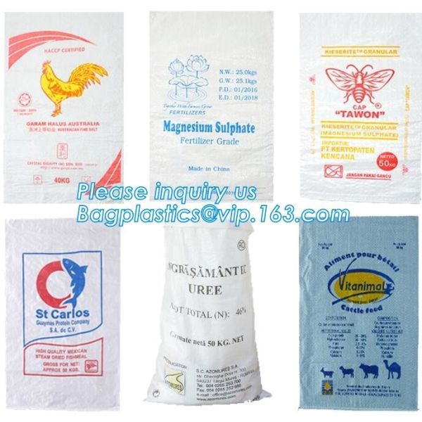 China manufacture high quality free sample recycled printed pp woven bag,beef cattle feed bag BOPP Laminated PP Woven Ba