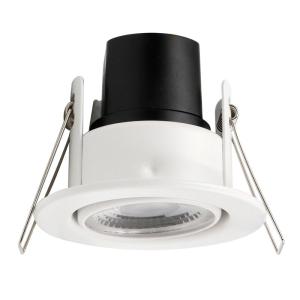 Quality 470lm 3000k Tilt LED Downlight Adjustable Recessed Ceiling Lights wholesale