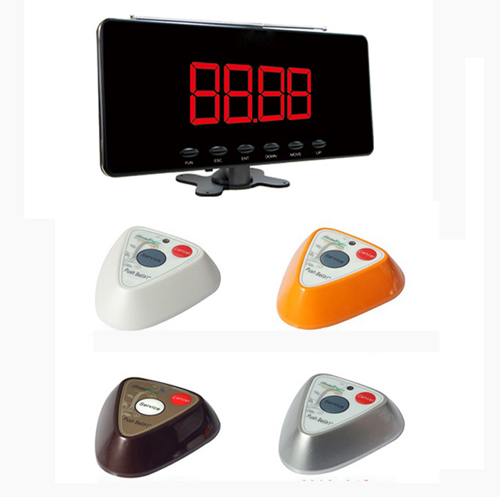 hotsale wireless restaurant customer call buzzer system