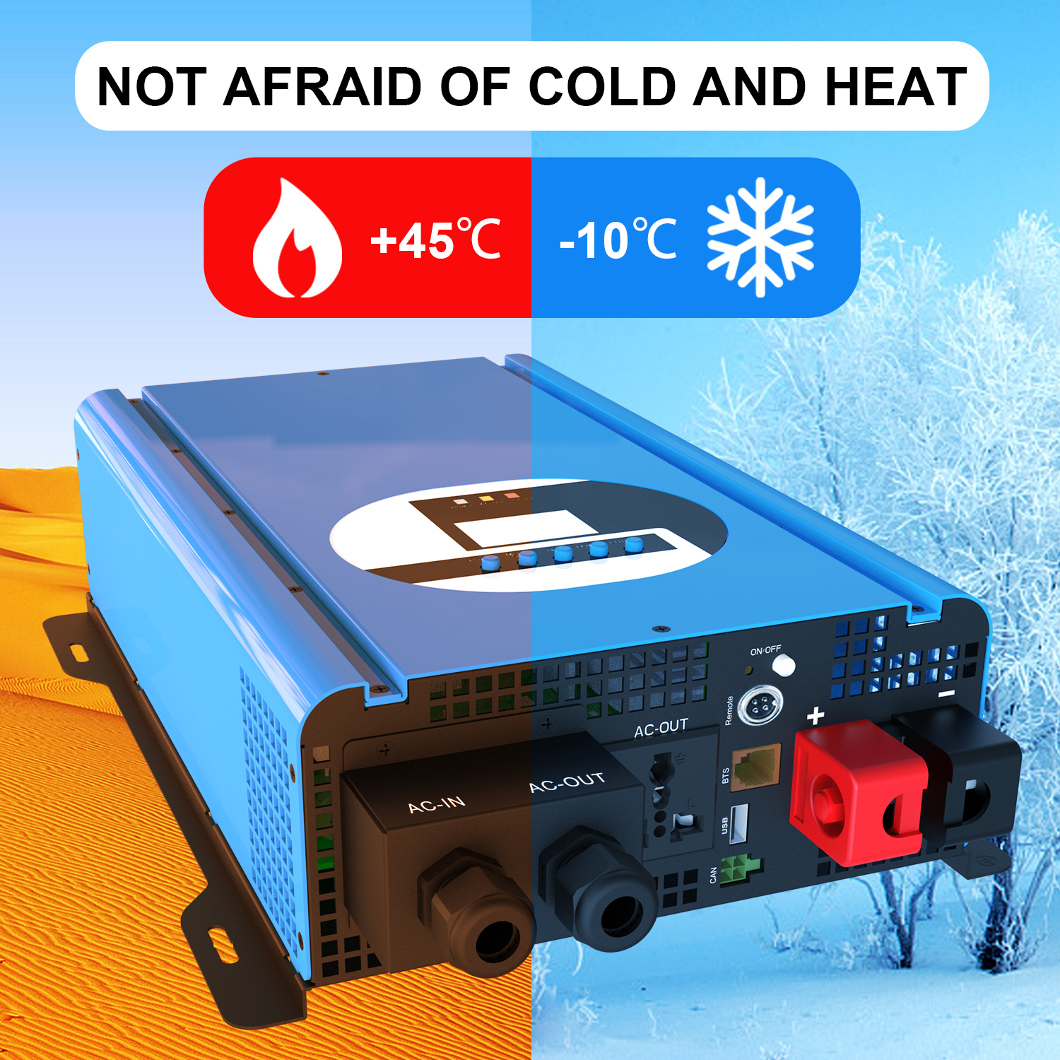 2000w Pure Sine Wave Ups Inverter 12v Dc To 220v Ac Power Inverter With Remote Control