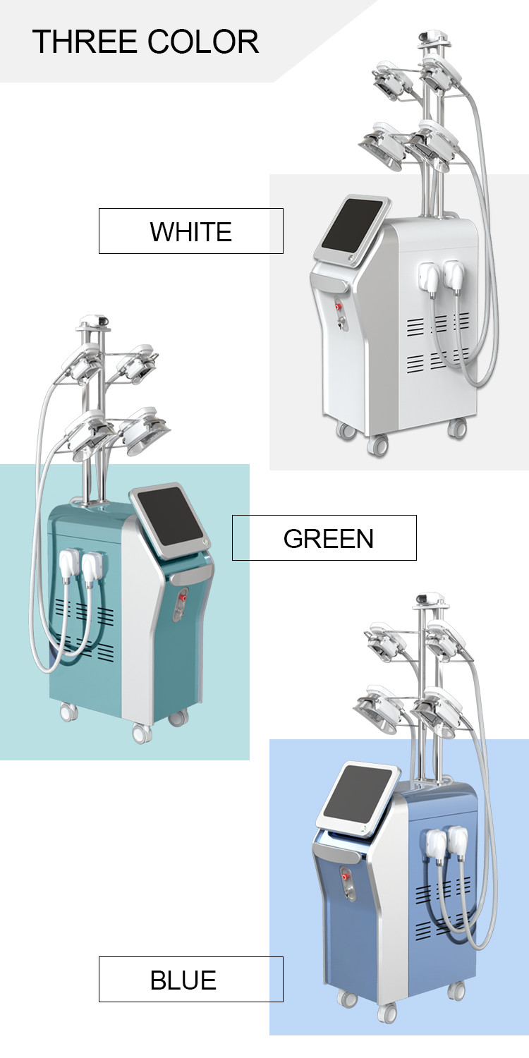 CE approved criolipolisis cool tech cryolipolysie 5 cryo handles simultaneously cryolipolysis body contouring machine