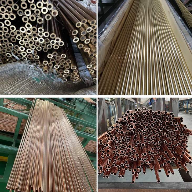 C70600 Grade Copper Pipes Precision Straightened For HVACR And Industrial