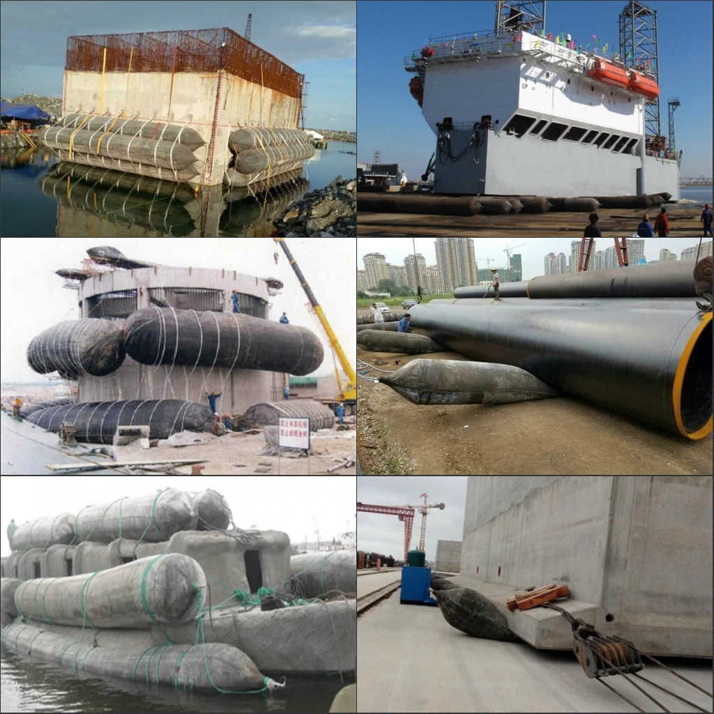 Inflatable Marine Rubber Airbag Shipping Launching / Upgrading / Lifting