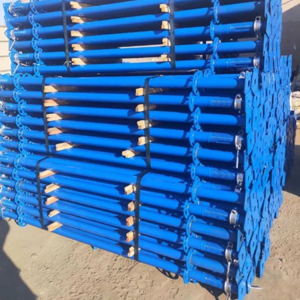 Adjustable Steel Props For Shore Props Plate 120*120*5/6mm Outer Tube Diameter 48mm/60mm/76mm
