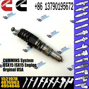 China 4954646 Genuine Diesel Engine Common Rail QSX15 Fuel Injector 4076963 4903028 570016 1521978 on sale
