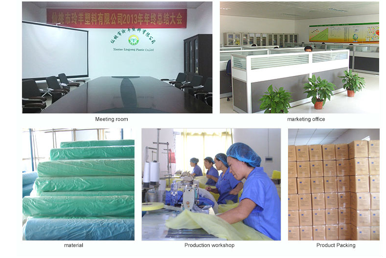 Gown Style Disposable Spa Garments , Beauty Salon Disposables Anti Static