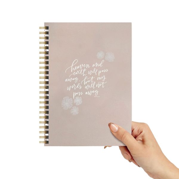 A5 Spiral Hardcover Notebook with Custom Logo Printing