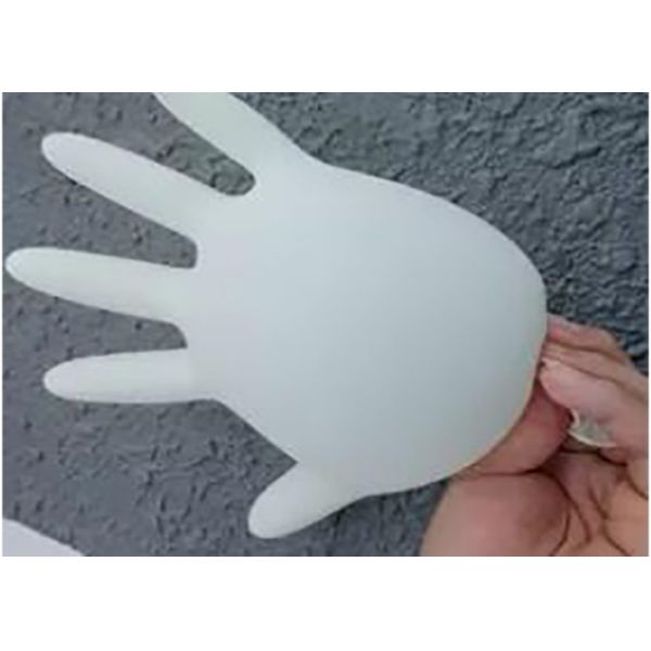 High Tensile Strength Disposable Latex Examination Gloves