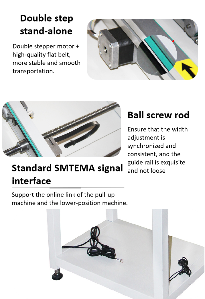 High Speed SMT Cooling Conveyor Smt Line Equipment 0.6m Meter