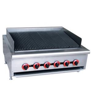 China SS 304 Commercial Kitchen Equipment 36 US Type Countertop Gas Charbroiler on sale