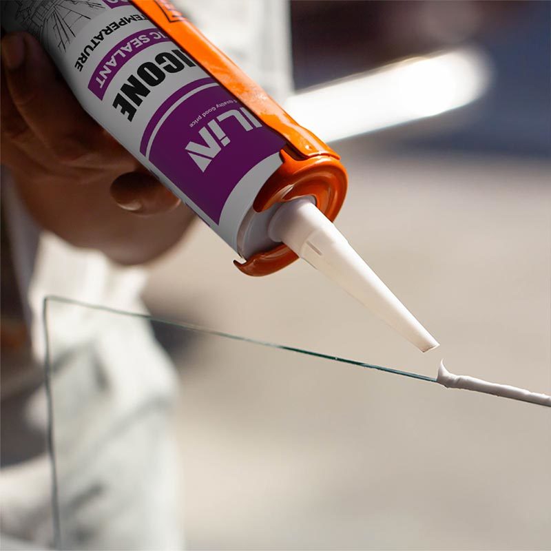 High Grade Grey Adhesive Silicone Sealant High Precision For Auto Body Sealing