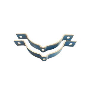 ISO9001 Hoop Plate Concrete Pole Clamp For Overhead Line