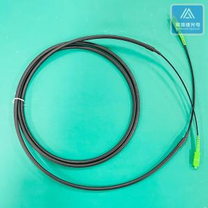 Simplex SM Drop Cable Assembly Black LSZH Patch Lead
