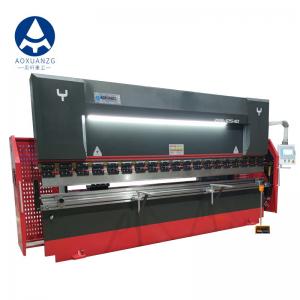 China 125T 4000MM CNC Power Hydraulic Press Brakes Machine With Color Touch Screen TP10S on sale