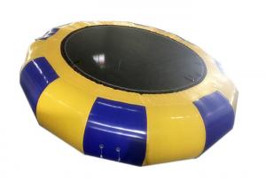 China Adult Giant Inflatable Water Trampoline , Inflatable Lake Blow Up Water Trampoline on sale