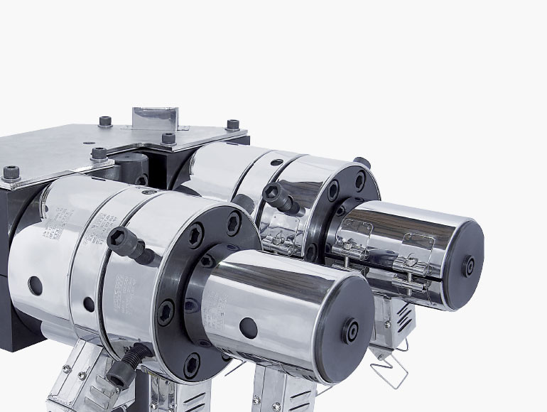 Pressure PVC Pipe Extrusion Line Adjustable Cutting Speed Max 63mm Cutting Pipe