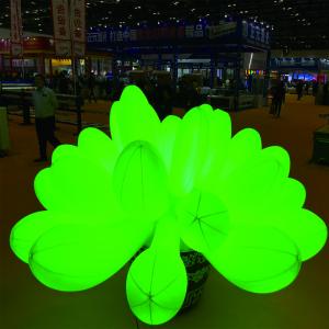 Quality Wedding Decoration Inflatable LED Light Colorful Large Inflatable Flowers wholesale