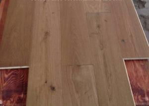China natural oiled 3 layers oak hardwood engineered flooring on sale