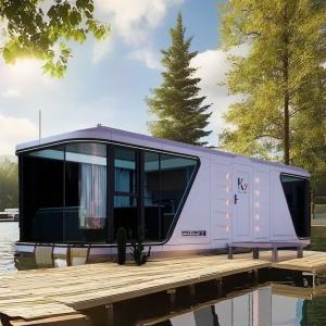 China Furniture Optional Prefabricated Modular Houses Smart House Luxury Space Capsule House Modern Luxury Living on sale