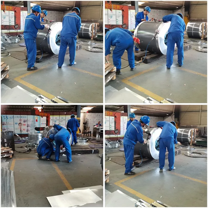 304 304L Cold Rolled Steel Sheet Coils Strip 2B Finish For Industrial 10mm - 2500mm