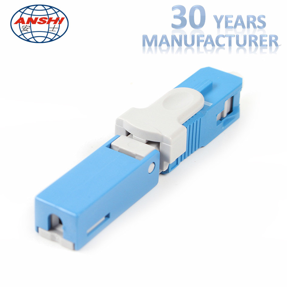 SC / UPC FTTH fast connector Field assembly connector Quick Connector