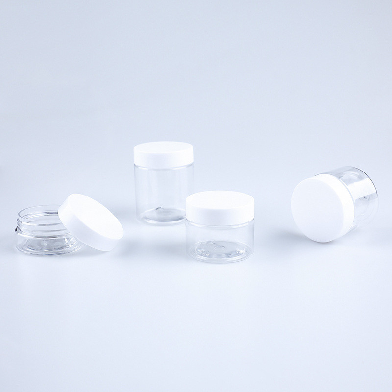 China 350ml Plastic Food Containers With Aluminium Golden Silver Cap on sale
