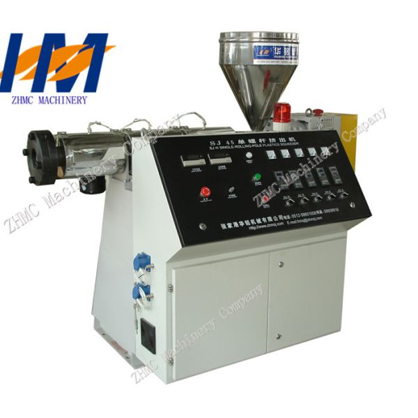 Cheap SJ 45 SJ 75 PE PP PVC pipe plastic extruder Insulating Wire & Cable Extrusion Machine for sale