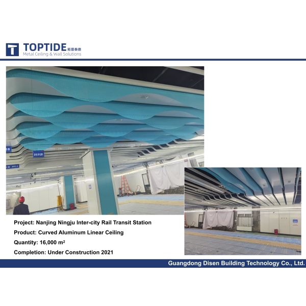 2.5mm Class A Fire Rated Semitransparent Decorative Metal Cladding