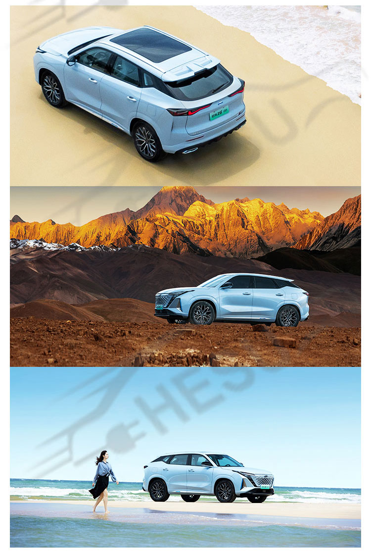 Oshan Z6 iDD X7 PLUS 2023 2024 Energy Vehicle SUV Hybrid Car Electric Car Adult With Integral Body Cabin Structure For Ev
