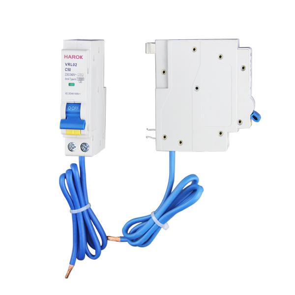 Cheap VRL02 10kA GFCI Circuit Breaker With Indicator Light And Ground Fault Protection for sale