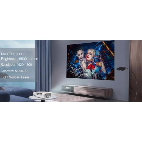 5500 Lumens WUXGA Resolution 3LCD Laser Projector With Advanced Laser Technology