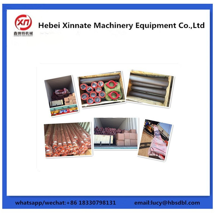 DN125 Concrete Pump Spare Parts Double Layer Wear Resistant Elbow