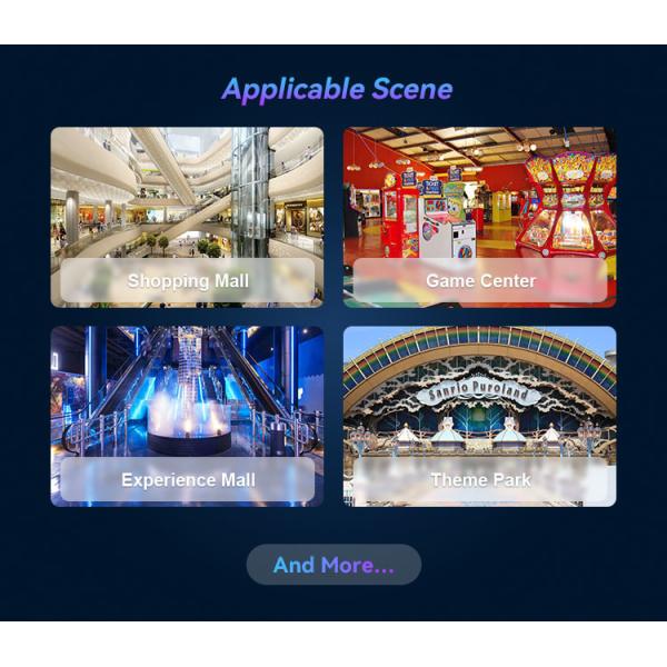 9D Cinema 5 Seats VR Chair Virtual Reality Game Machine 360 Degree Simulator