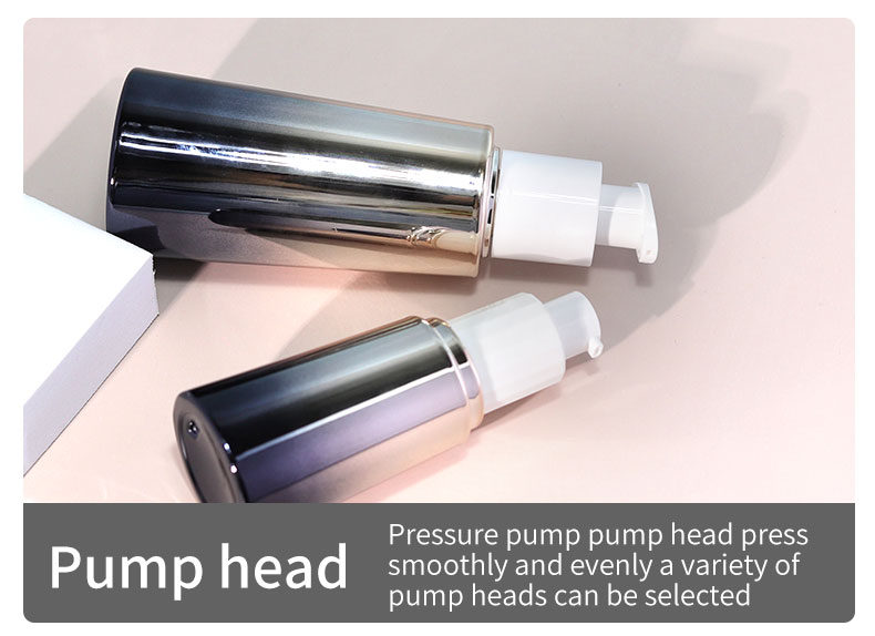 30g Cosmetic Jars 50ml Empty Dropper Bottles Sealing Type With Pump Sprayer